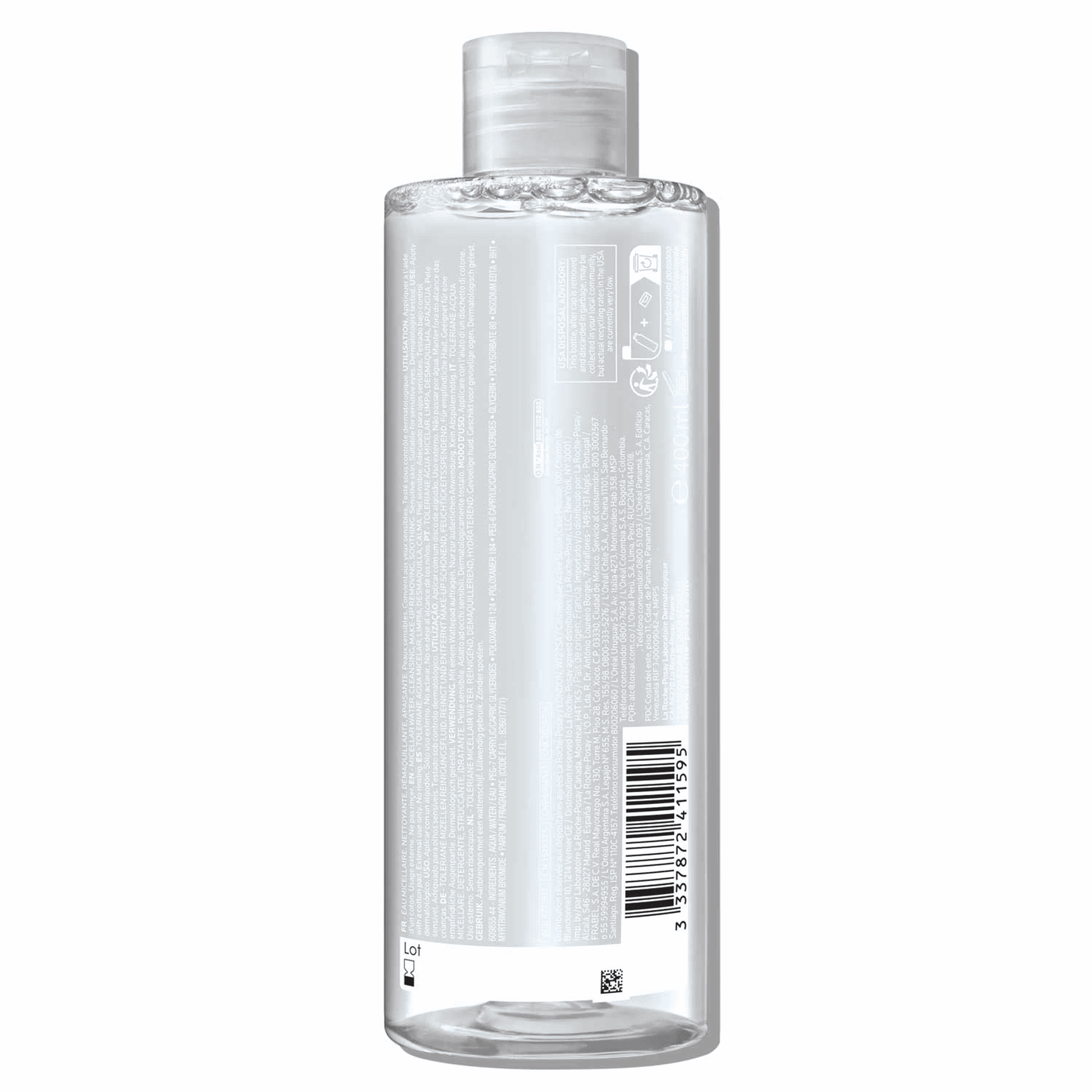 Toleriane Micellar Cleansing Water Makeup Remover for Sensitive Skin, 13.52 Fl Oz