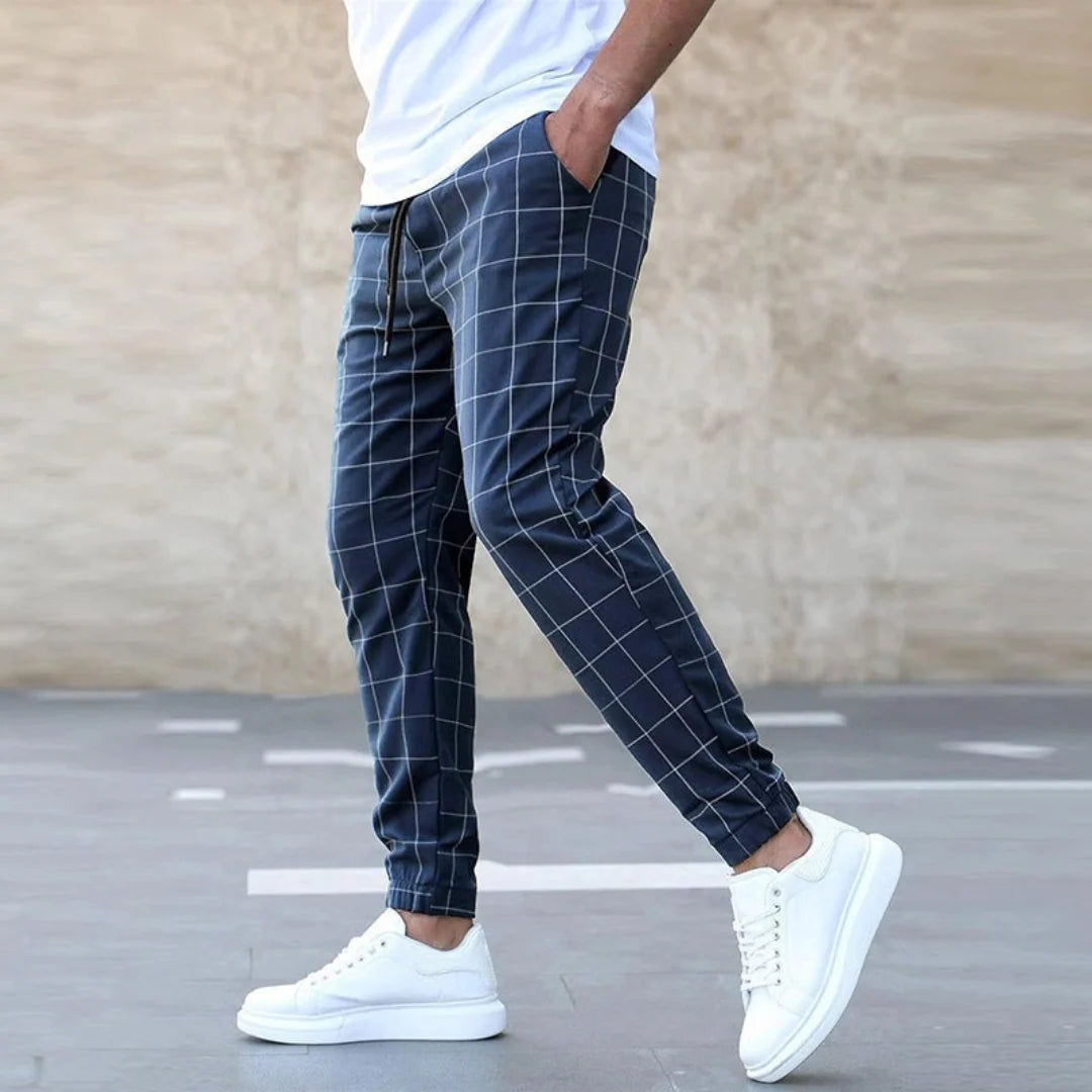 Diego | Moderno Pantalón Cuadriculado