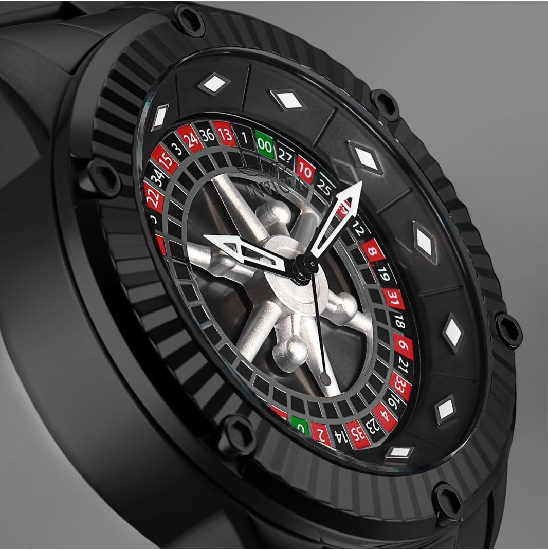 Specialty Casino Automatic Black Dial Men'S Watch 28712