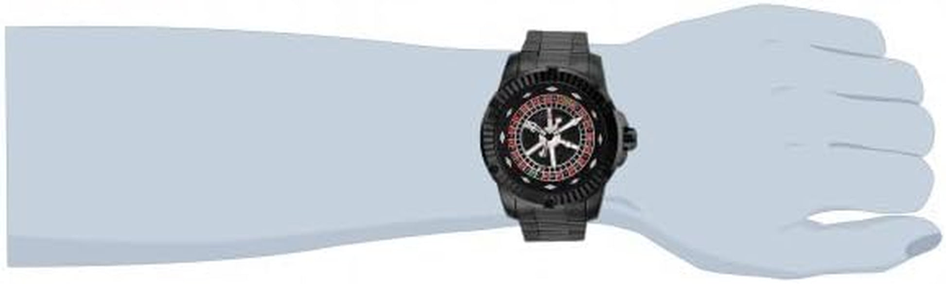 Specialty Casino Automatic Black Dial Men'S Watch 28712