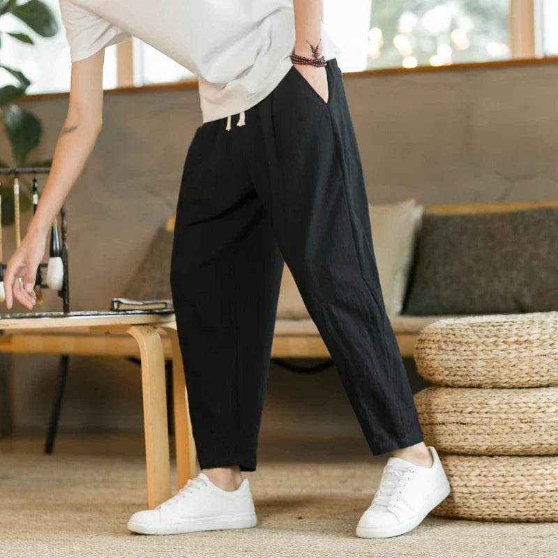 Meno | Pantalones De Verano De Corte Relajado