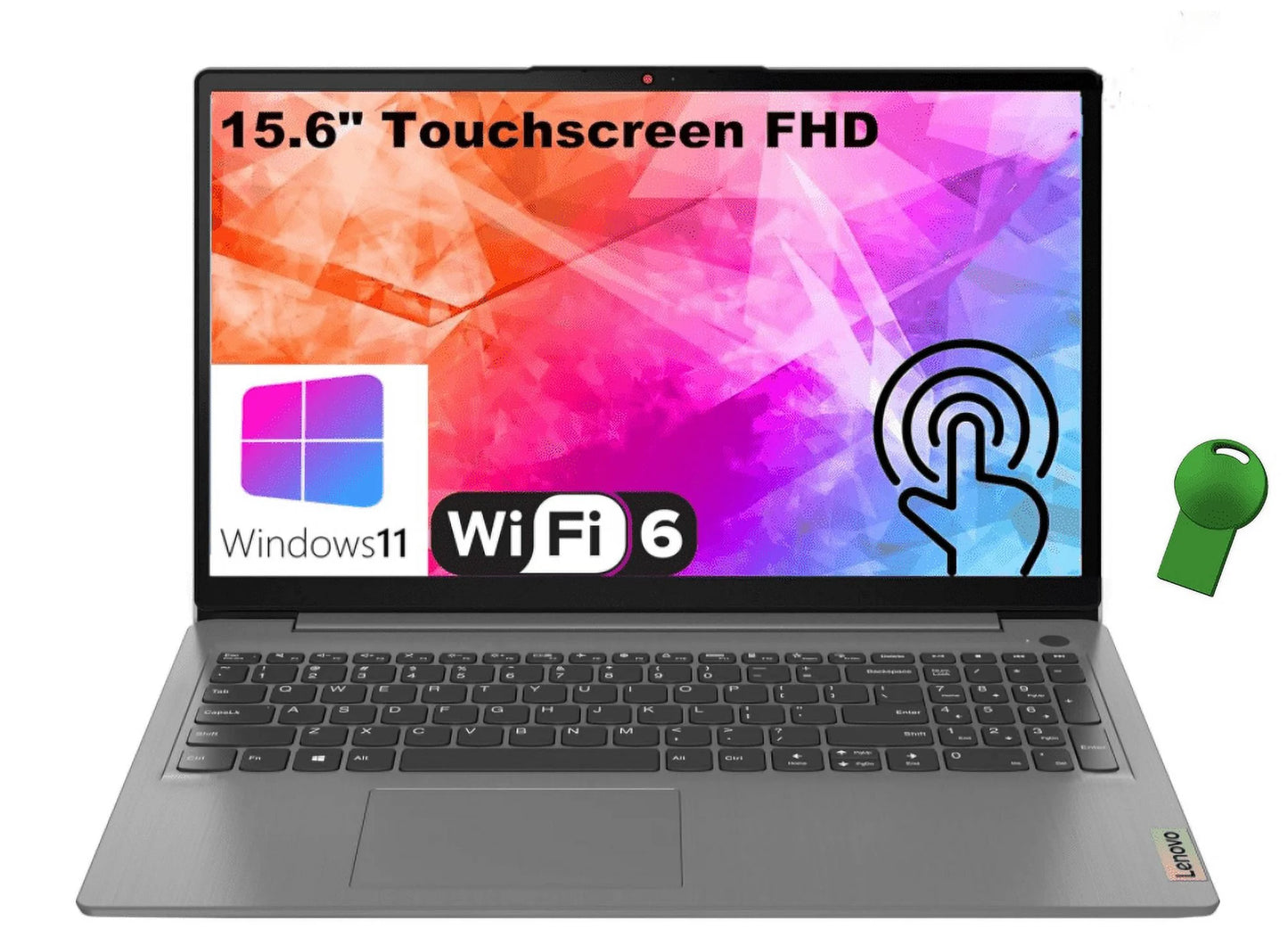 Ideapad Flex 5 14IAU7 14" WUXGA Multi-Touch, Intel Core I3-1215U, 8GB Lpddr4X, Intel UHD Graphics, 256GB SSD, Win 11 Home in S Mode, Storm Grey, 82R7003WUS