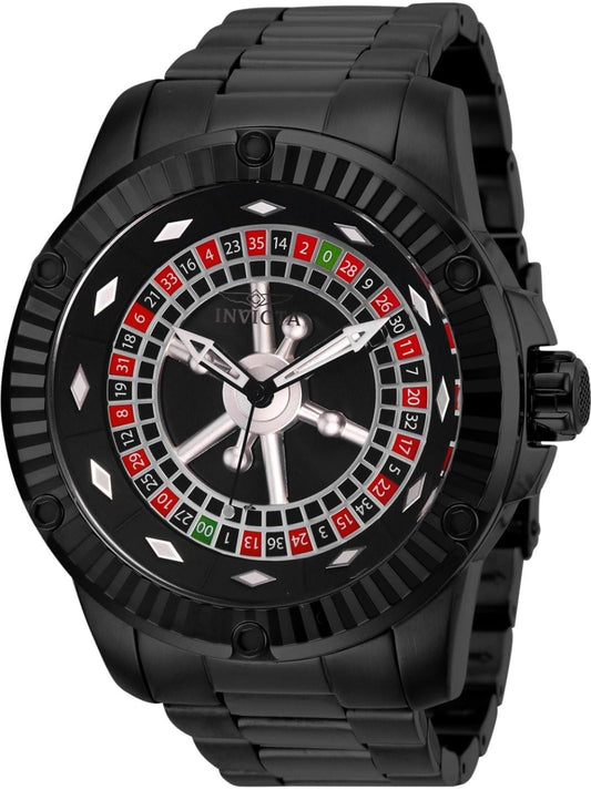 Specialty Casino Automatic Black Dial Men'S Watch 28712