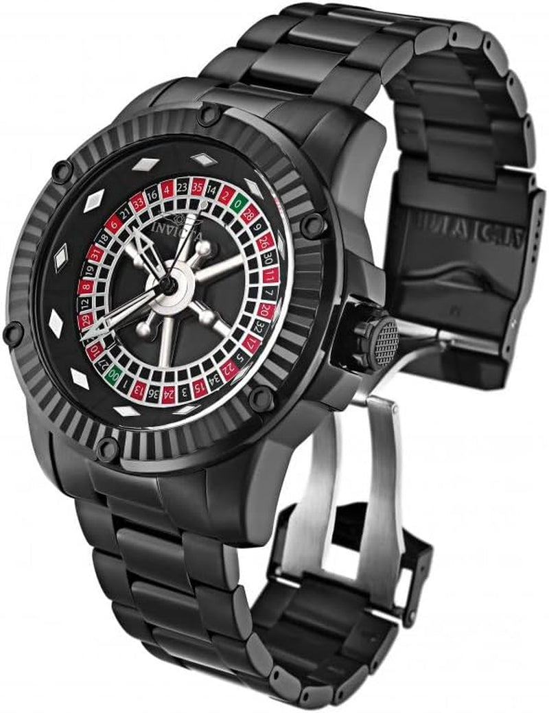 Specialty Casino Automatic Black Dial Men'S Watch 28712