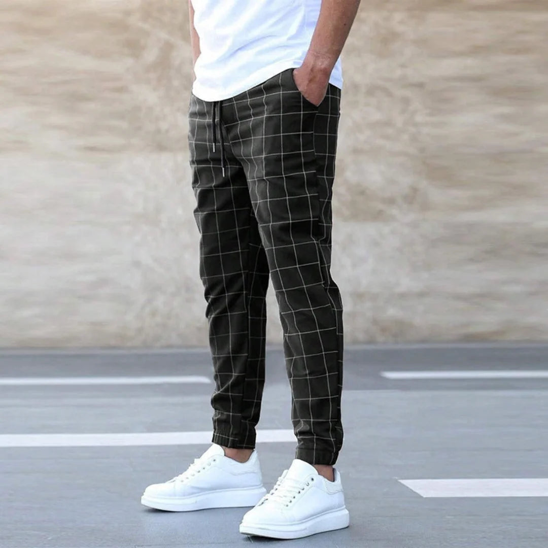 Diego | Moderno Pantalón Cuadriculado