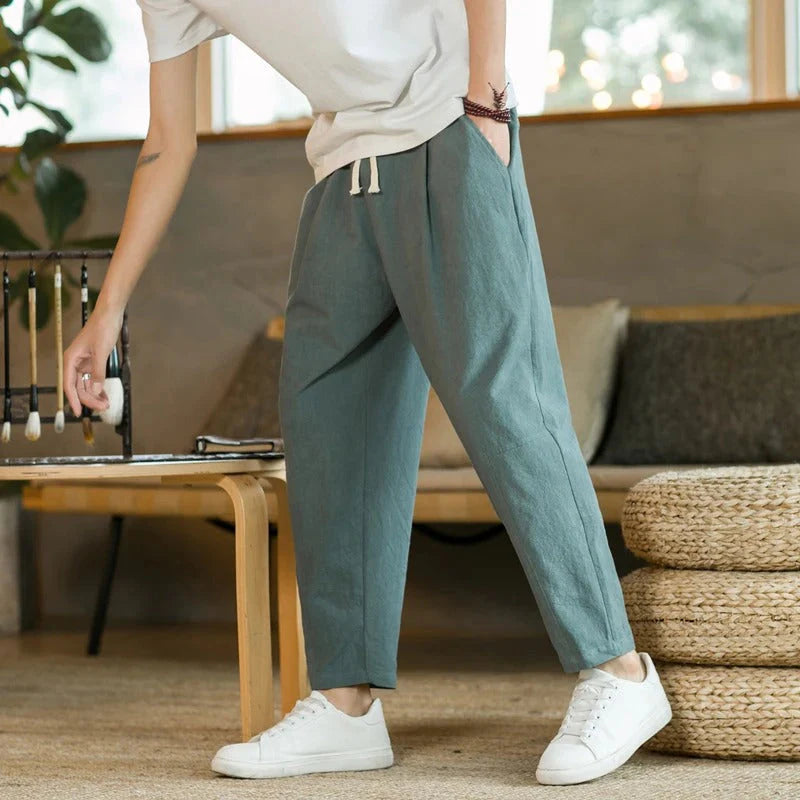 Meno | Pantalones De Verano De Corte Relajado